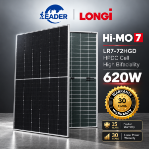 Tấm pin năng lượng mặt trời Longi Himo 7 620W