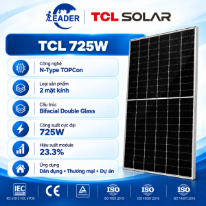 Tấm pin năng lượng mặt trời TCL 725W